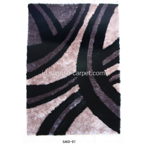1200D Silky Shaggy Floor Carpet